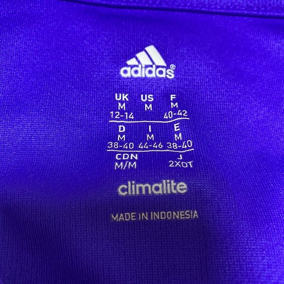 Adidas Blue Twist Back Athletic Racerback Tank Top - Picture 7 of 16
